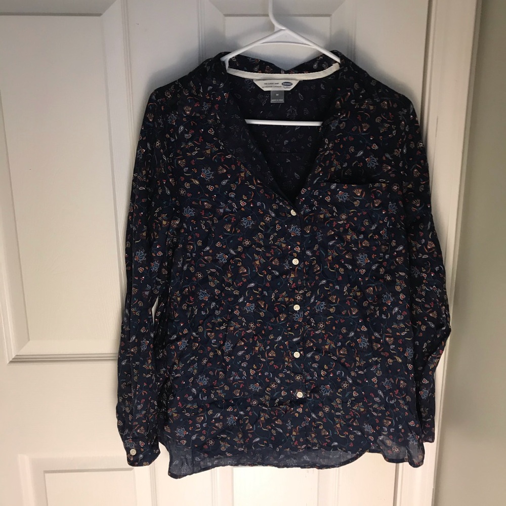Old Navy Floral button down
